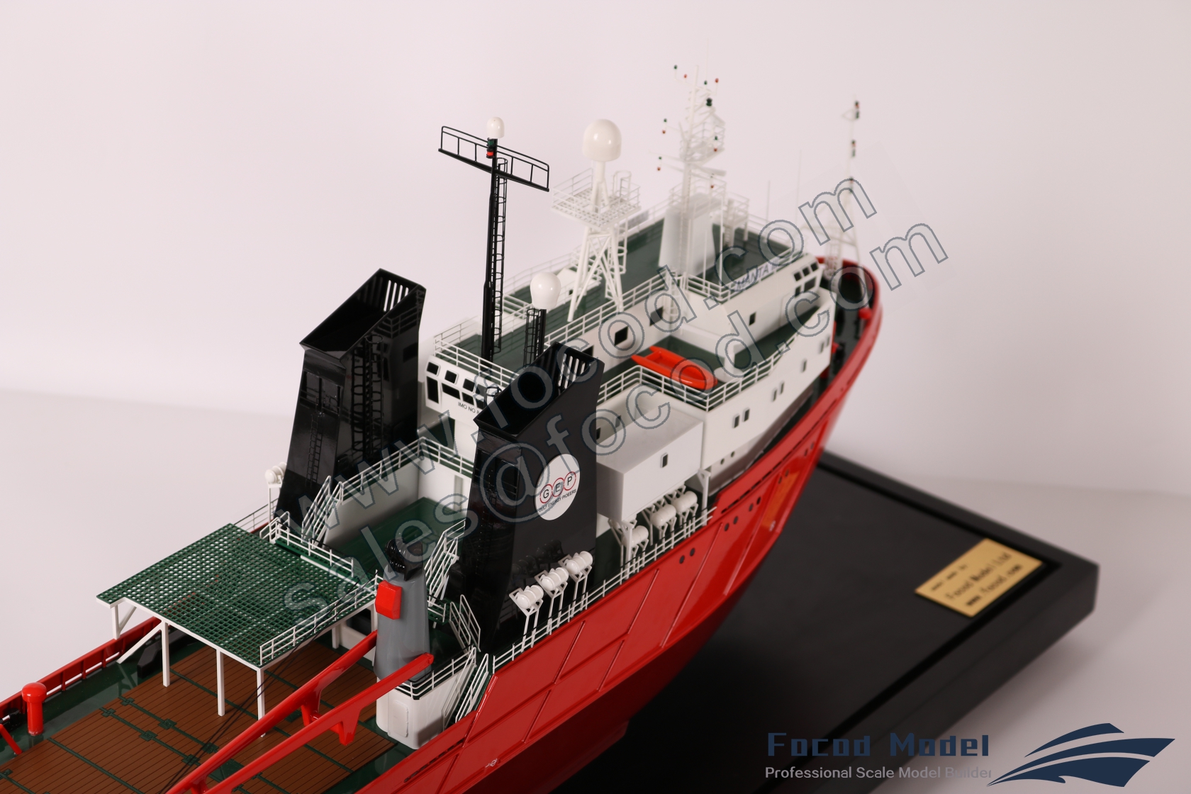 customized model of 82m Offshore Supply Ship